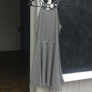 *Never worn* Striped high neck dress